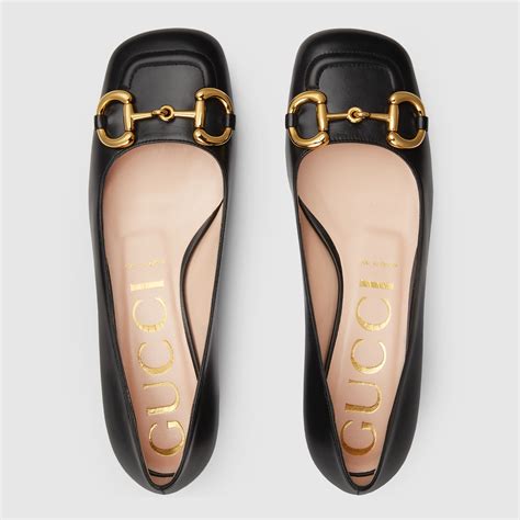 gucci shoes women flats balerina|Gucci ballet flats horsebit.